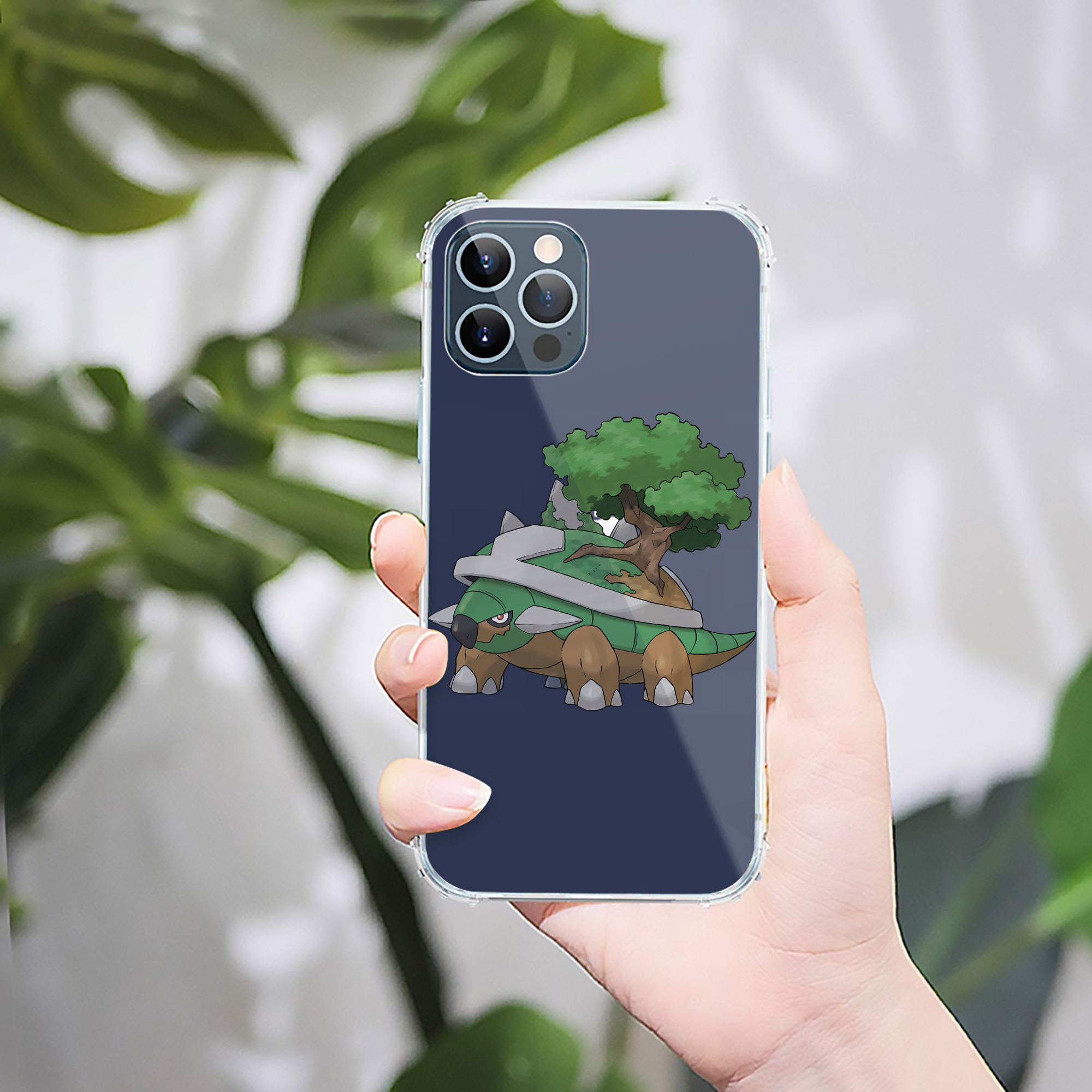 （画像用） ポケットモンスター Pokémon 【iPhone 12シリーズ対応】透明スマホケース（クリアソフトケース）